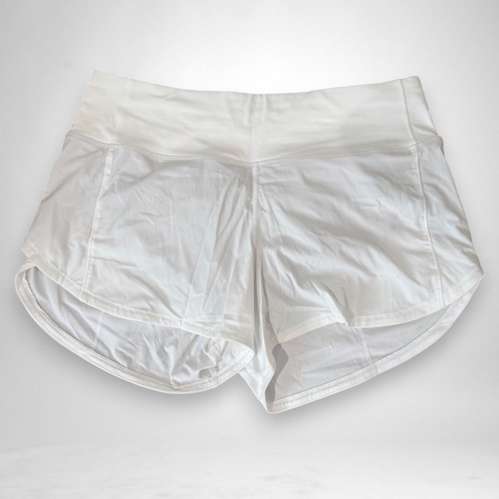 Lululemon Speed Short (White)